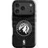NBA Minnesota Timberwolves Black Animal Print iPhone 17 Pro Max Impact Case