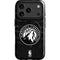 NBA Minnesota Timberwolves Black Animal Print iPhone 17 Pro Max Magsafe Impact Case