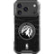 NBA Minnesota Timberwolves Black Animal Print iPhone 18 Pro Clear Case