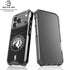 NBA Minnesota Timberwolves Black Animal Print iPhone 18 Pro Clear Case