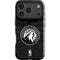 NBA Minnesota Timberwolves Black Animal Print iPhone 18 Pro Max Impact Case