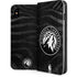 NBA Minnesota Timberwolves Black Animal Print iPhone 8 Folio Case
