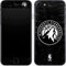 NBA Minnesota Timberwolves Black Animal Print iPhone 8 Skin