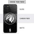 NBA Minnesota Timberwolves Black Animal Print iPhone SE (2nd & 3rd Gen) Skin