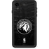 NBA Minnesota Timberwolves Black Animal Print iPhone XR Waterproof Case
