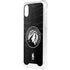 NBA Minnesota Timberwolves Black Animal Print iPhone XS Clear Case