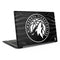 NBA Minnesota Timberwolves Black Animal Print Dell Latitude Skin