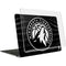 NBA Minnesota Timberwolves Black Animal Print MacBook Air 13in (2020) Case plus Skin
