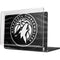 NBA Minnesota Timberwolves Black Animal Print MacBook Pro 14in (2021-24) Case plus Skin