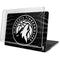 NBA Minnesota Timberwolves Black Animal Print MacBook Pro 16in (2019-20) Case plus Skin