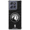 NBA Minnesota Timberwolves Black Animal Print Moto G 5G (2025) Clear Case