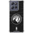 NBA Minnesota Timberwolves Black Animal Print Moto G 5G (2025) Clear Case