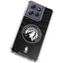 NBA Minnesota Timberwolves Black Animal Print Moto G 5G (2025) Clear Case