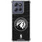 NBA Minnesota Timberwolves Black Animal Print Moto G Stylus 5G (2025) Clear Case