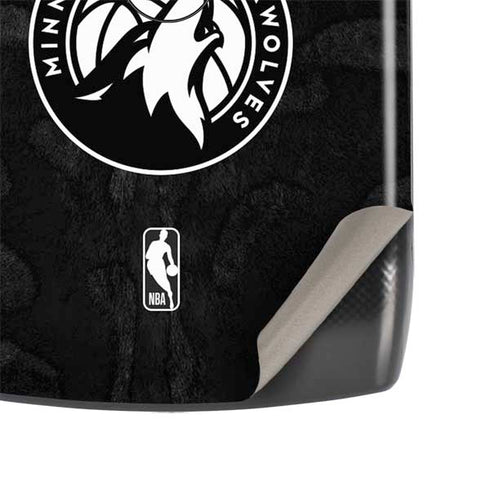 NBA Minnesota Timberwolves Black Animal Print Motorola RAZR Skin