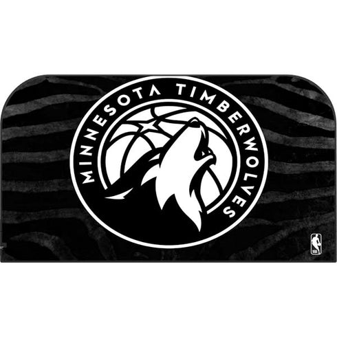 NBA Minnesota Timberwolves Black Animal Print Nintendo Switch 2 (2025) with Joy-Con Skin
