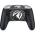 NBA Minnesota Timberwolves Black Animal Print Nintendo Switch 2 (2025) Pro Controller Skin