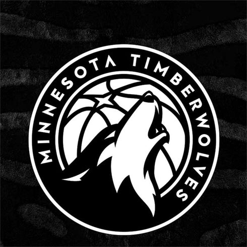 NBA Minnesota Timberwolves Black Animal Print Otterbox Commuter Galaxy Skin