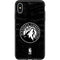 NBA Minnesota Timberwolves Black Animal Print Otterbox Symmetry iPhone Skin