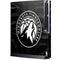 NBA Minnesota Timberwolves Black Animal Print Playstation 3 & PS3 Slim Skin
