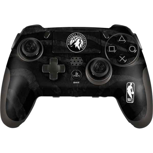 NBA Minnesota Timberwolves Black Animal Print PlayStation Scuf Vantage 2 Controller Skin