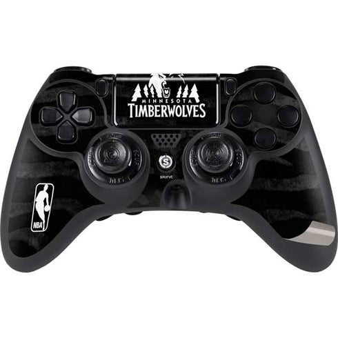 NBA Minnesota Timberwolves Black Animal Print PS4/PC SCUF Impact Controller Skin