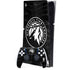 NBA Minnesota Timberwolves Black Animal Print PS5 Slim Digital Edition Bundle Skin