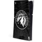 NBA Minnesota Timberwolves Black Animal Print PS5 Slim Digital Edition Console Skin