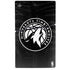 NBA Minnesota Timberwolves Black Animal Print PS5 Slim Digital Edition Console Skin