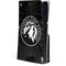 NBA Minnesota Timberwolves Black Animal Print PS5 Slim Disk Console Skin