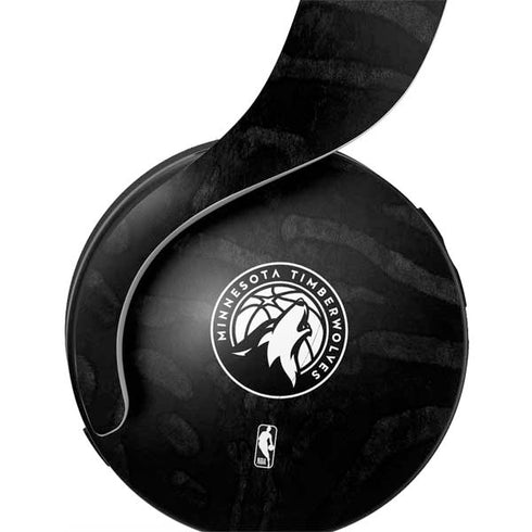 NBA Minnesota Timberwolves Black Animal Print PULSE 3D Wireless Headset for PS5 Skin
