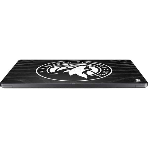 NBA Minnesota Timberwolves Black Animal Print Surface Laptop 7 13.8in Skin