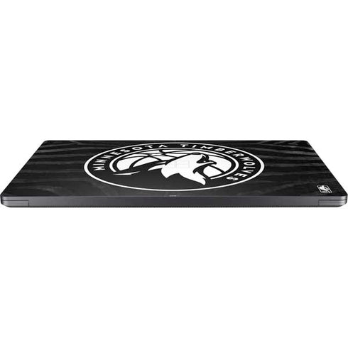 NBA Minnesota Timberwolves Black Animal Print Surface Laptop 7 15in Skin