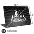 NBA Minnesota Timberwolves Black Animal Print Universal Laptop 13in (10.6 x 7.6in) Skin