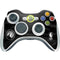 NBA Minnesota Timberwolves Black Animal Print Xbox 360 Wireless Controller Skin