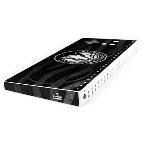 NBA Minnesota Timberwolves Black Animal Print Xbox Adaptive Controller Skin
