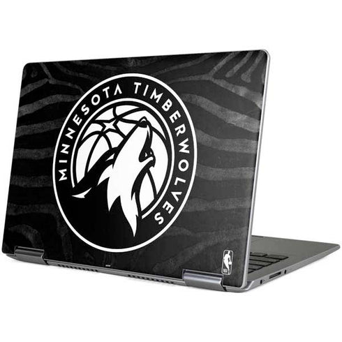 NBA Minnesota Timberwolves Black Animal Print Yoga 710 14in Skin