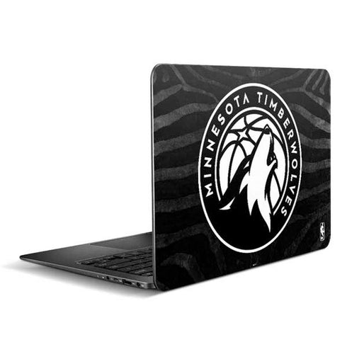NBA Minnesota Timberwolves Black Animal Print Zenbook UX305FA 13.3in Skin