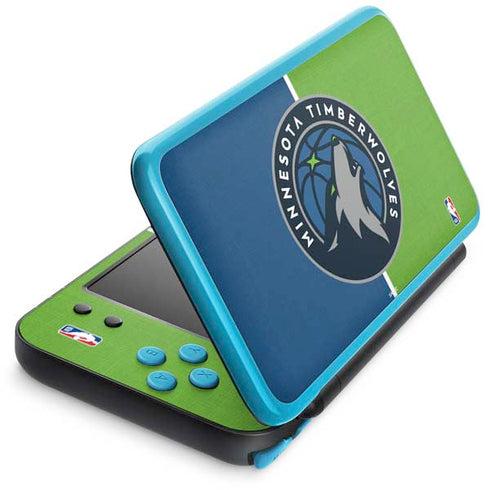 NBA Minnesota Timberwolves Canvas Nintendo 2DS XL (2017) Skin