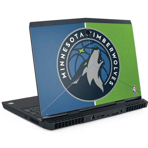 NBA Minnesota Timberwolves Canvas Dell Alienware Skin
