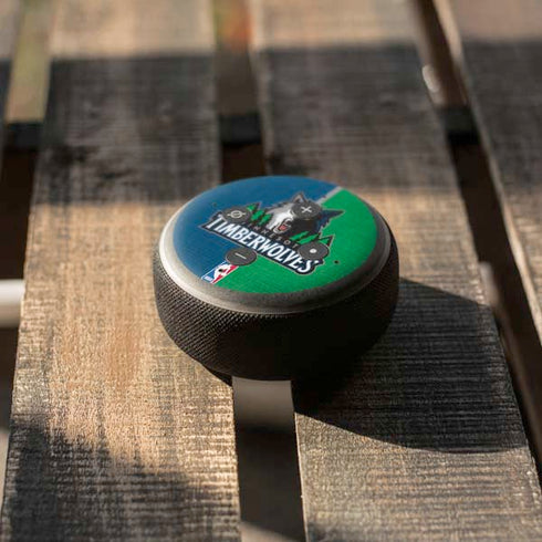 NBA Minnesota Timberwolves Canvas Amazon Echo Dot Skin