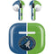 NBA Minnesota Timberwolves Canvas Apple AirPods (3rd Gen 2021) Skin