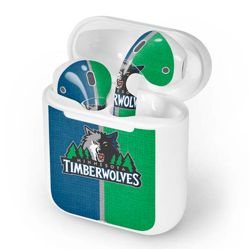NBA Minnesota Timberwolves Canvas Apple AirPods Skin