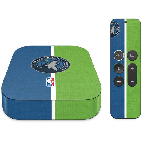 NBA Minnesota Timberwolves Canvas Apple TV Skin