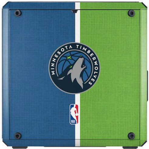 NBA Minnesota Timberwolves Canvas Cooler Master MasterBox Q300L Mini Tower Skin