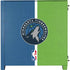 NBA Minnesota Timberwolves Canvas Corsair 4000D Tempered Glass Mid-Tower ATX Case Skin
