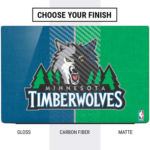 NBA Minnesota Timberwolves Canvas Dell Vostro Skin