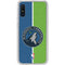 NBA Minnesota Timberwolves Canvas Galaxy A10e Clear Case
