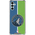 NBA Minnesota Timberwolves Canvas Galaxy A13 5G Clear Case