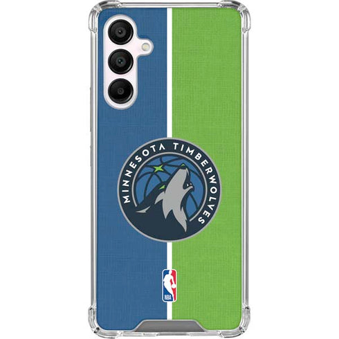 NBA Minnesota Timberwolves Canvas Galaxy A16 5G Clear Case